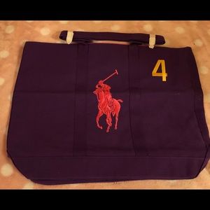 Polo Big Pony 4 Tote Bag (Authentic)